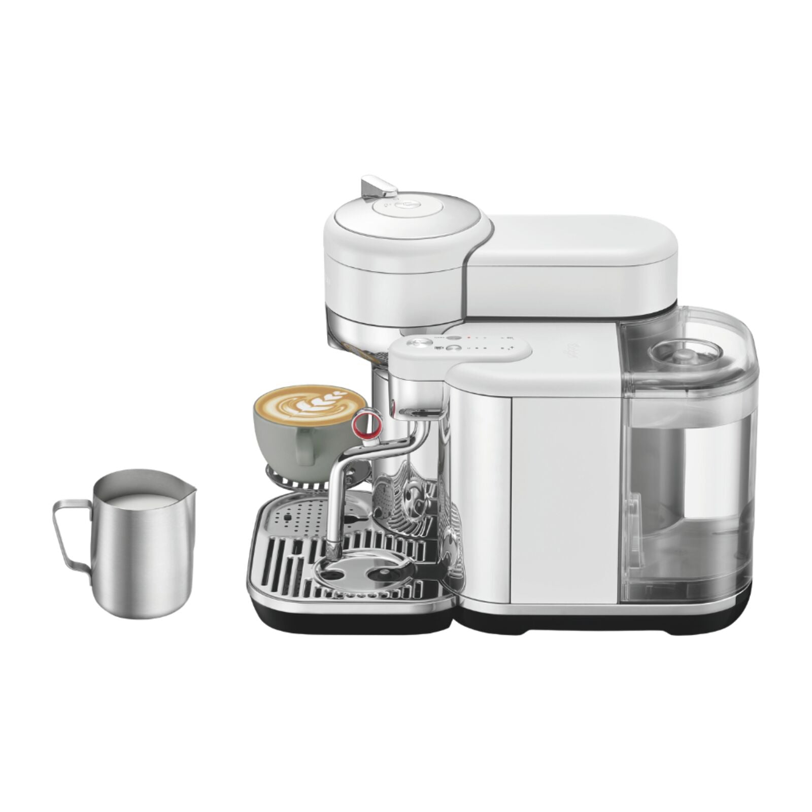 Sage SVE850SST Kapselikone Merisuola Valkoinen