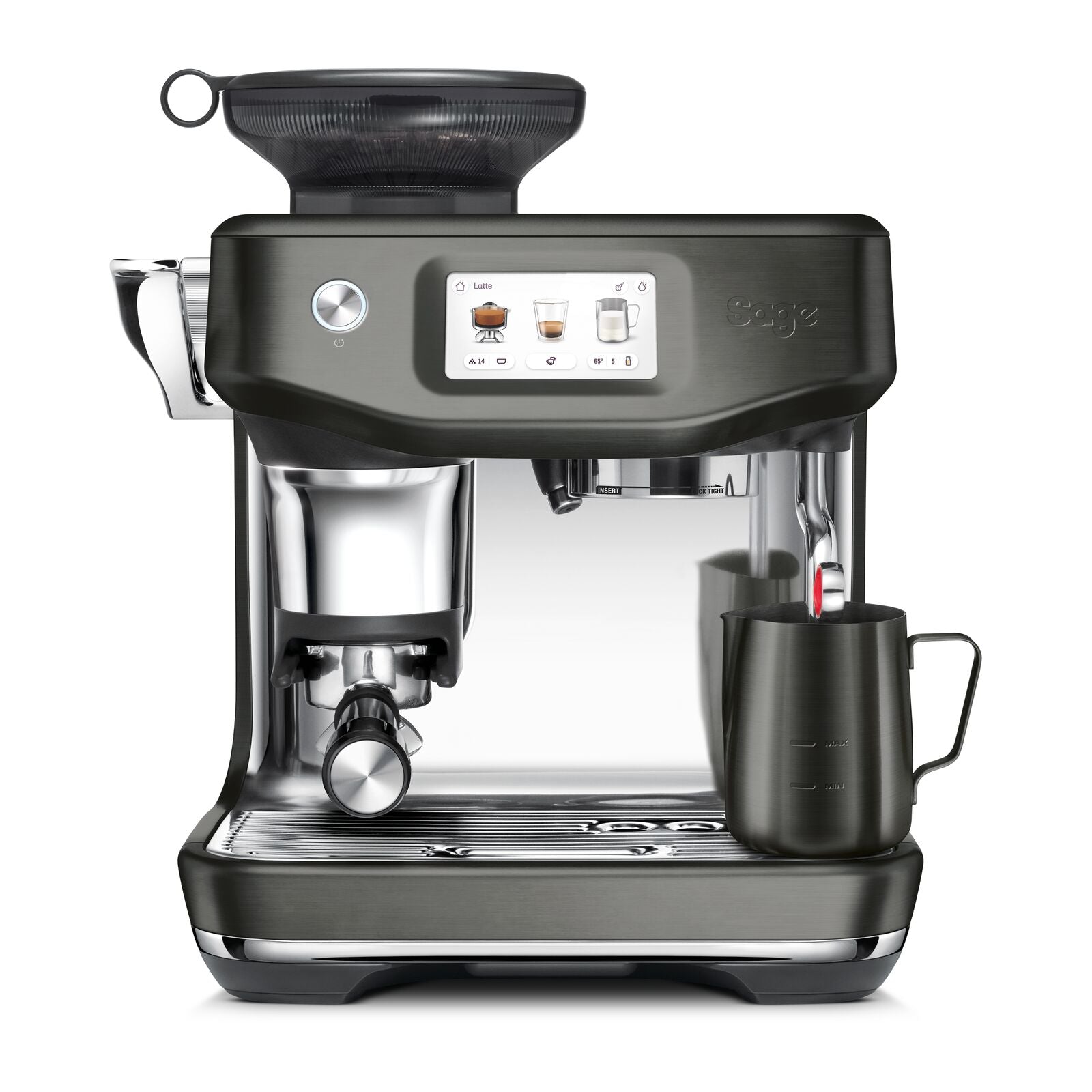 Sage SES881BST Espressokone Musta teräs