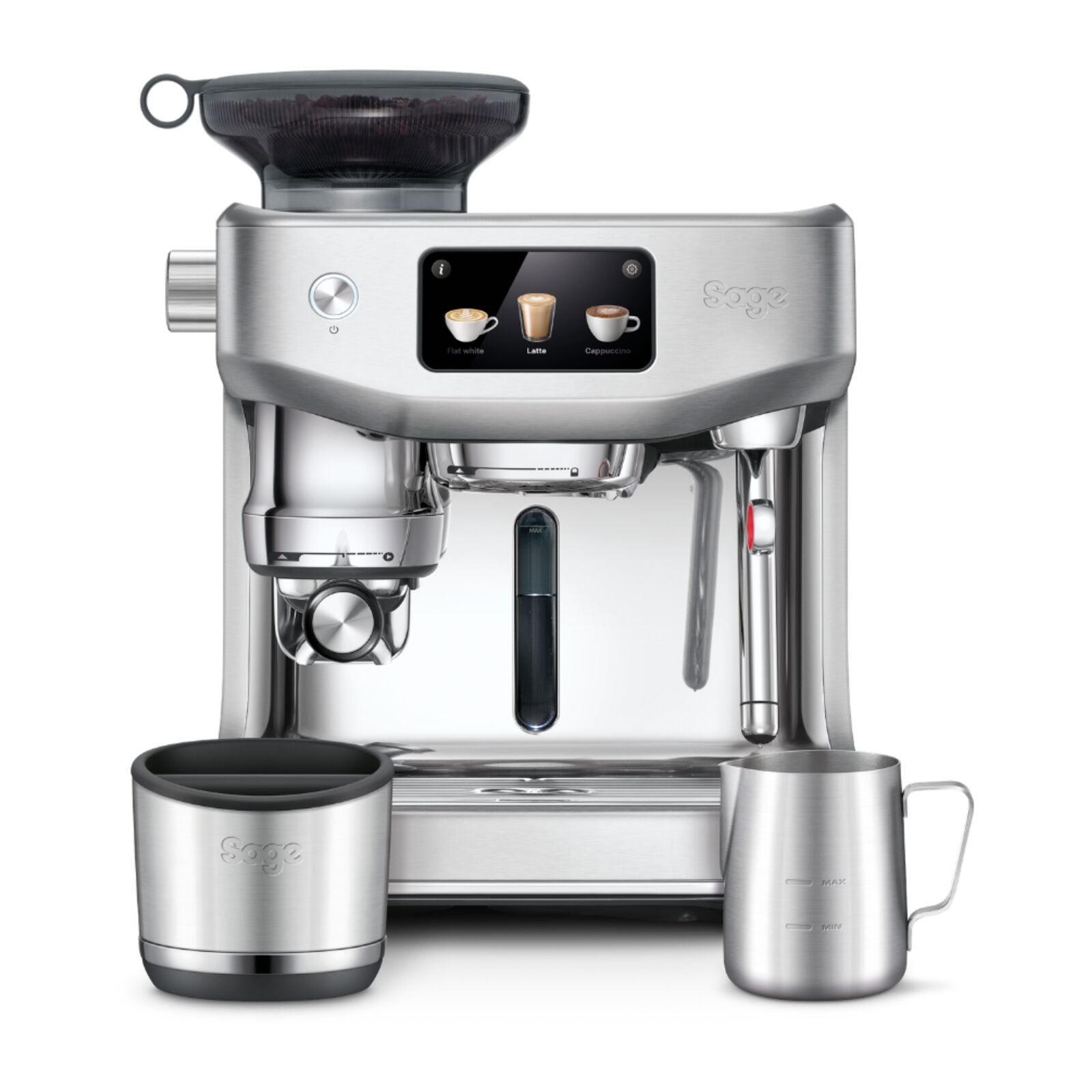 Sage SES985BSS Espressomaskin Børstet Rustfritt Stål