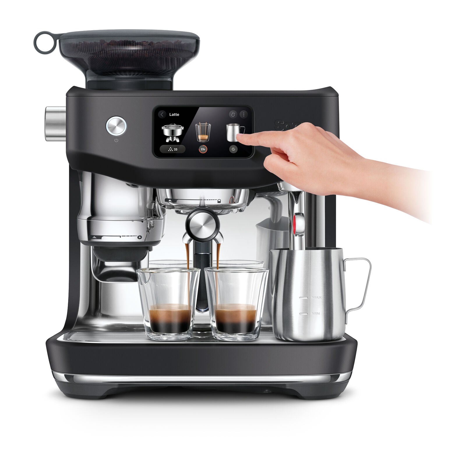 Sage SES985BTR espressomaskin Black Truffle