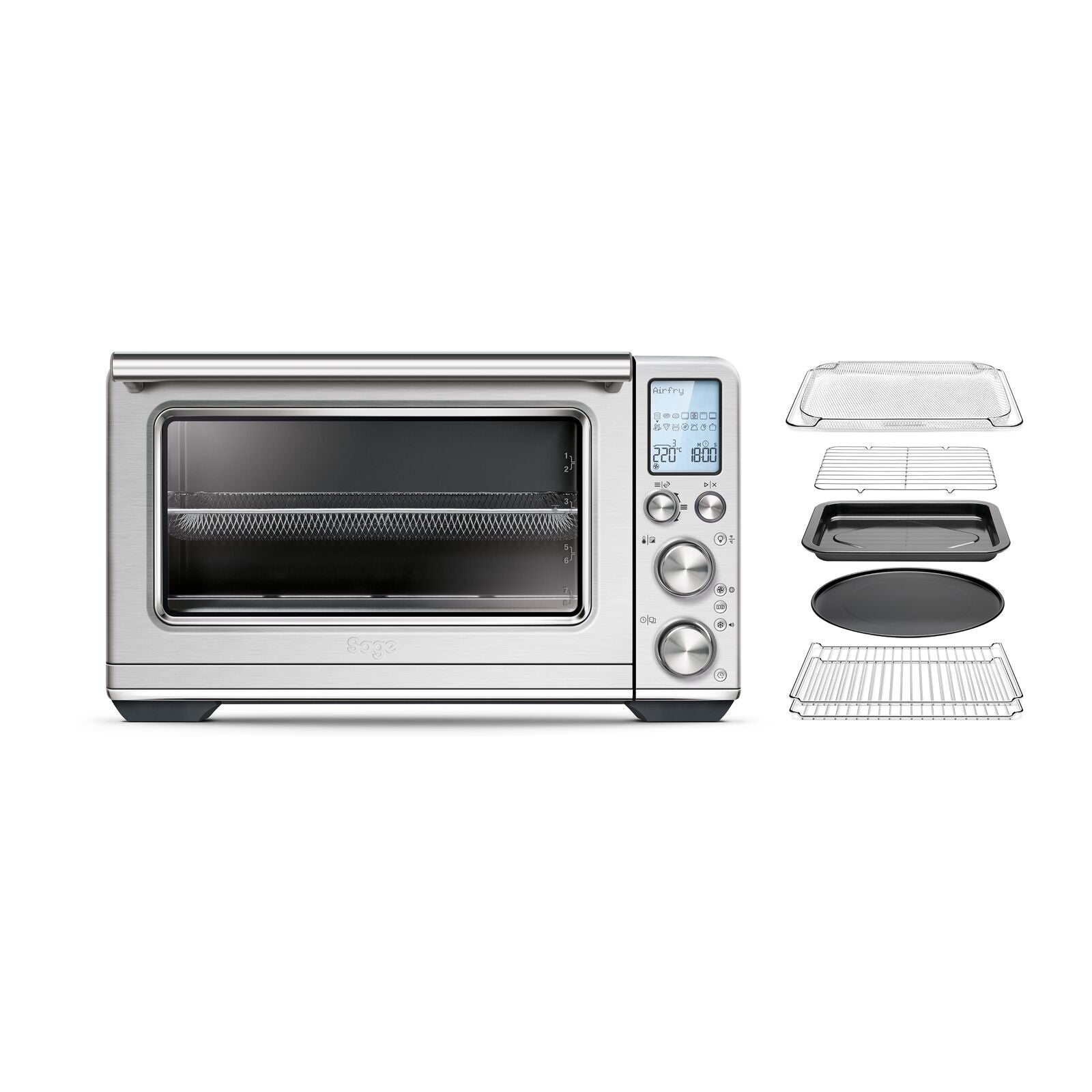 Sage SOV905BSS Smart Oven Air Fryer XL Miniuuni Hopea