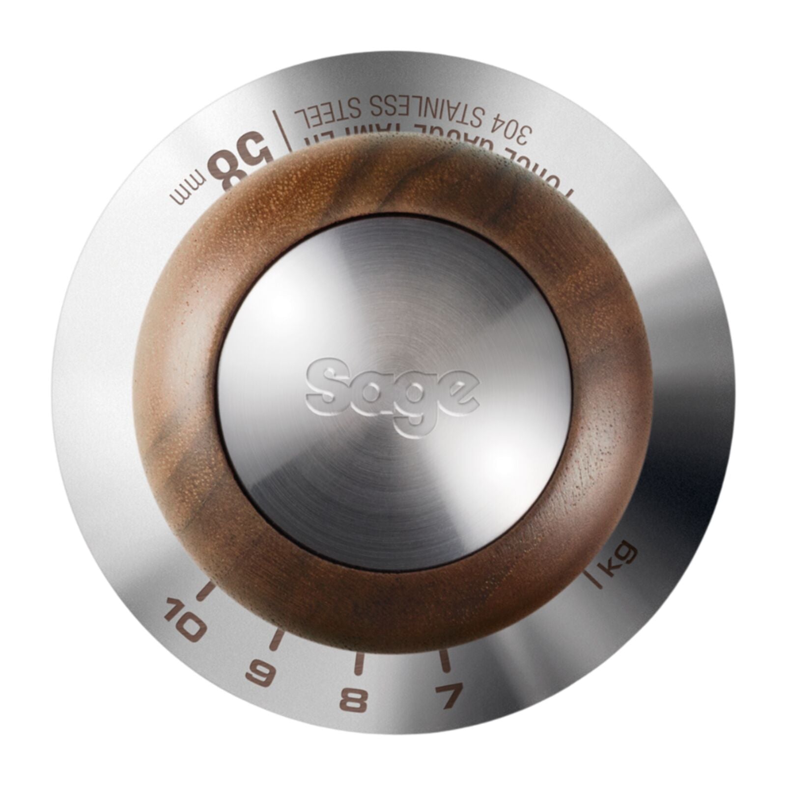 Sage SEA302WLW Force Gauge Tamper 58mm Valnøtt