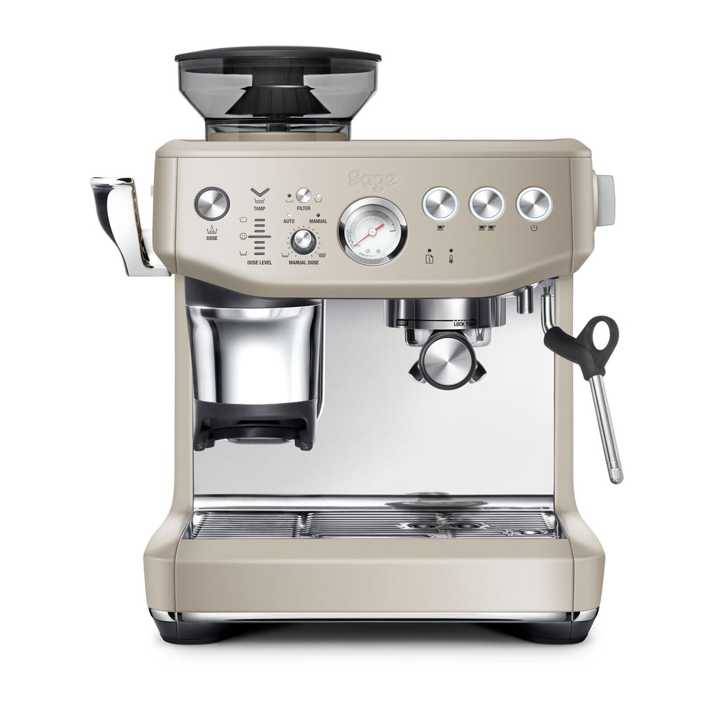 Sage SES876ALM Barista Express Impress Espresso machine Almond Nougat