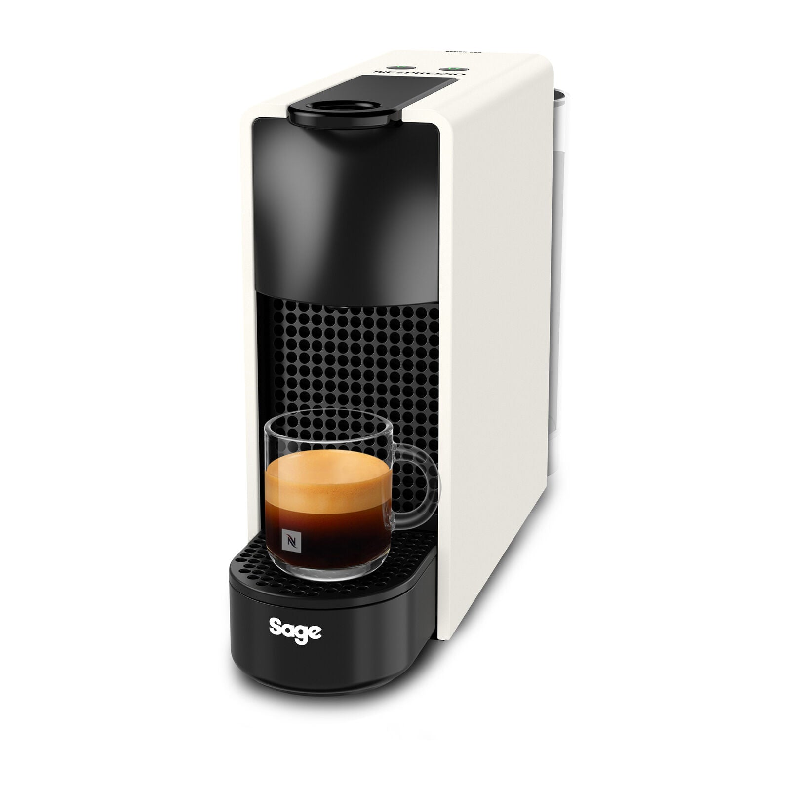 Sage SEC220WHT Nespresso Essenza Mini kapselmaskin Hvit