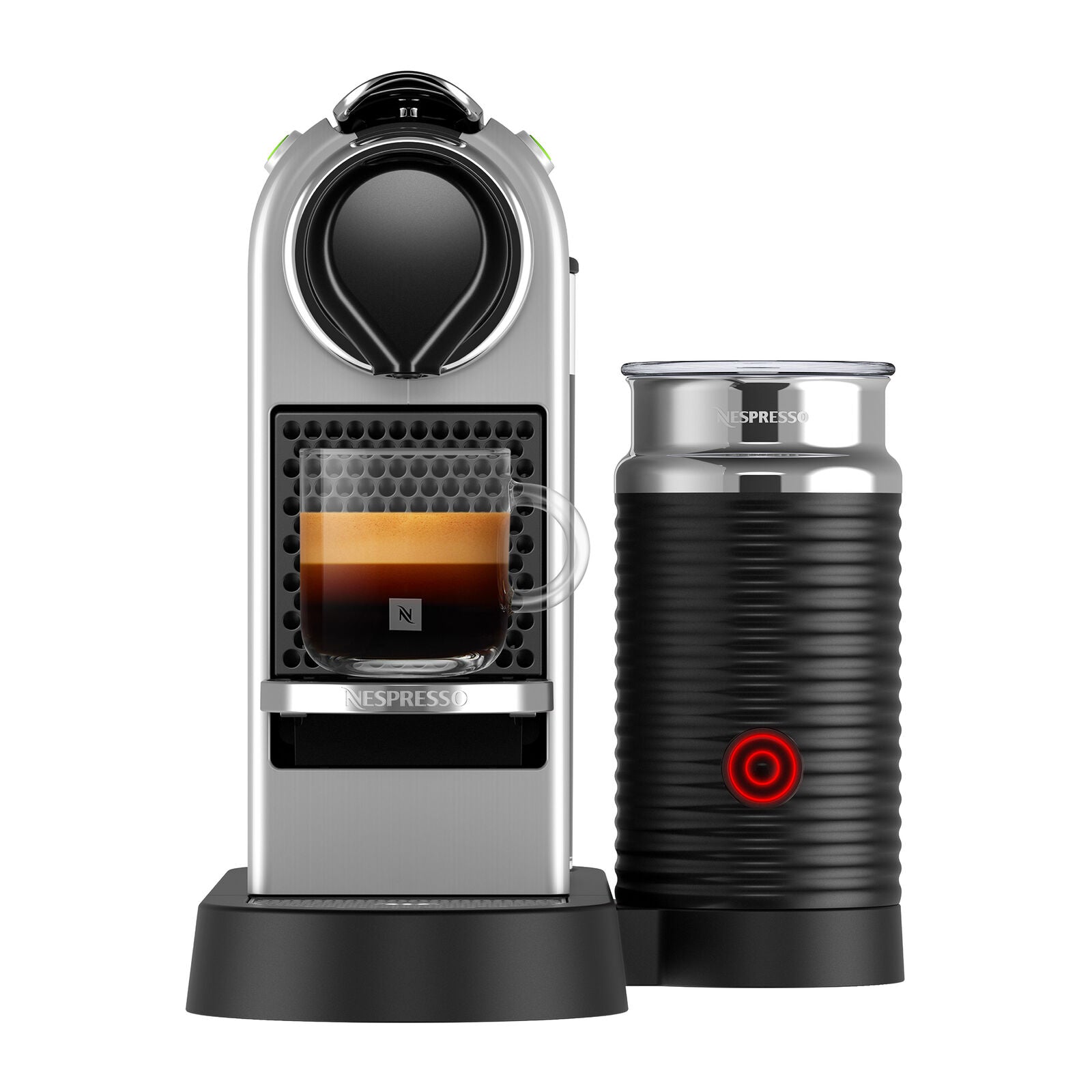 Sage SEC660SIL Nespresso CitiZ & Milk kapselmaskin sølv