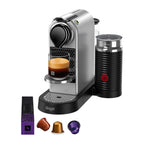 Sage SEC660SIL Nespresso CitiZ & Milk kapselmaskin sølv