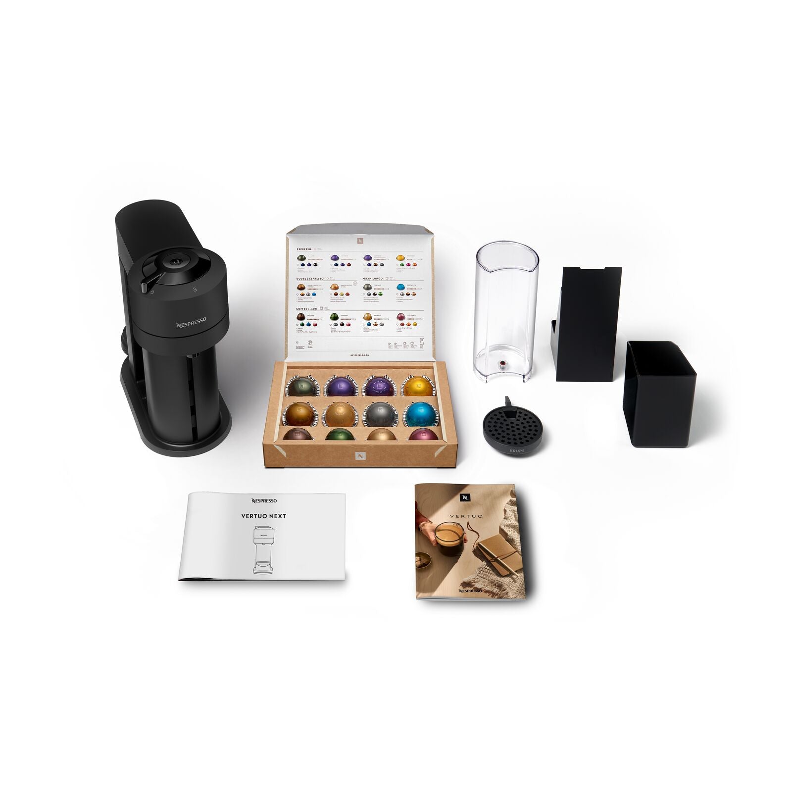 Sage SNV520MTB Nespresso Vertuo Next kapselmaskin matt svart