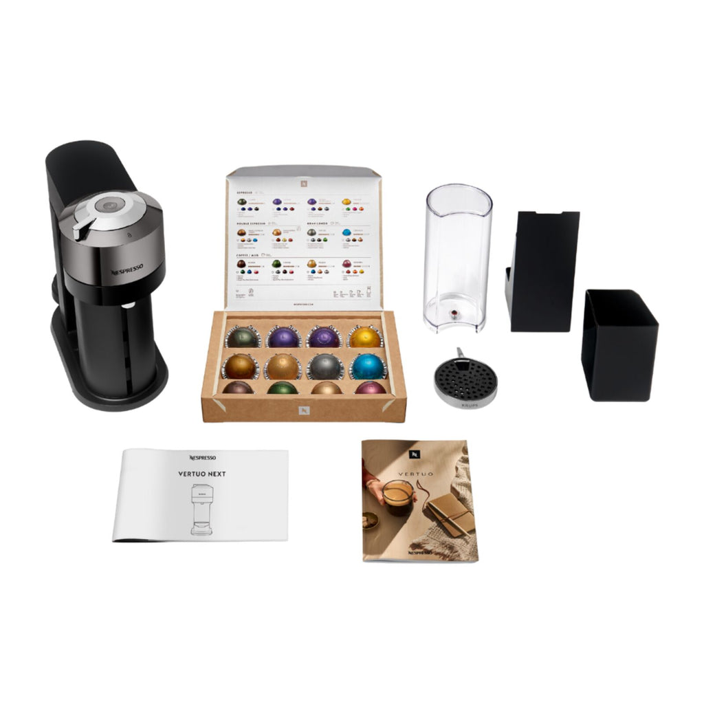 Sage SNV540DCR Nespresso Vertuo Next Deluxe kapselmaskin Mørk Krom