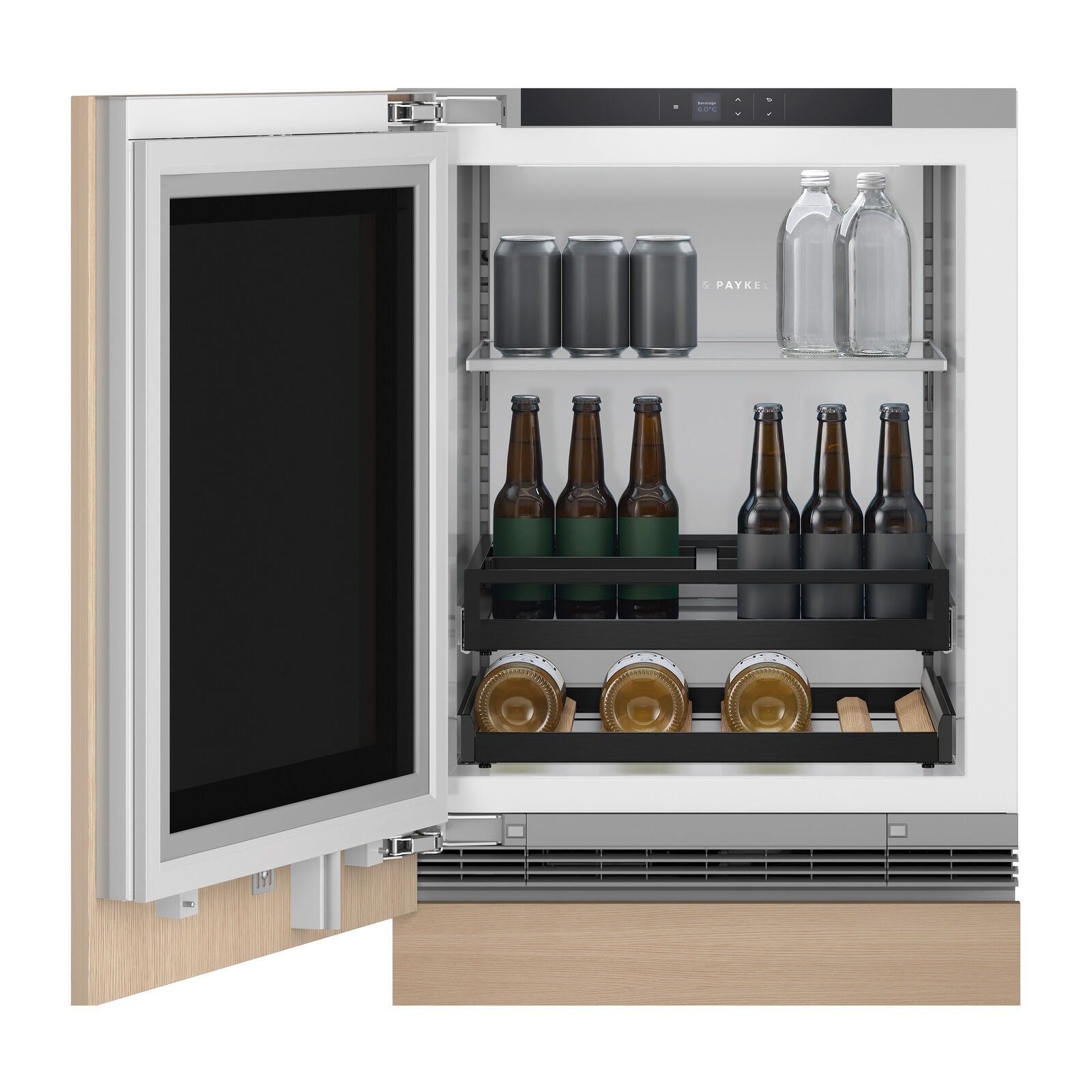 Fisher & Paykel RS6009SBLT1 Integrert bordvinskap