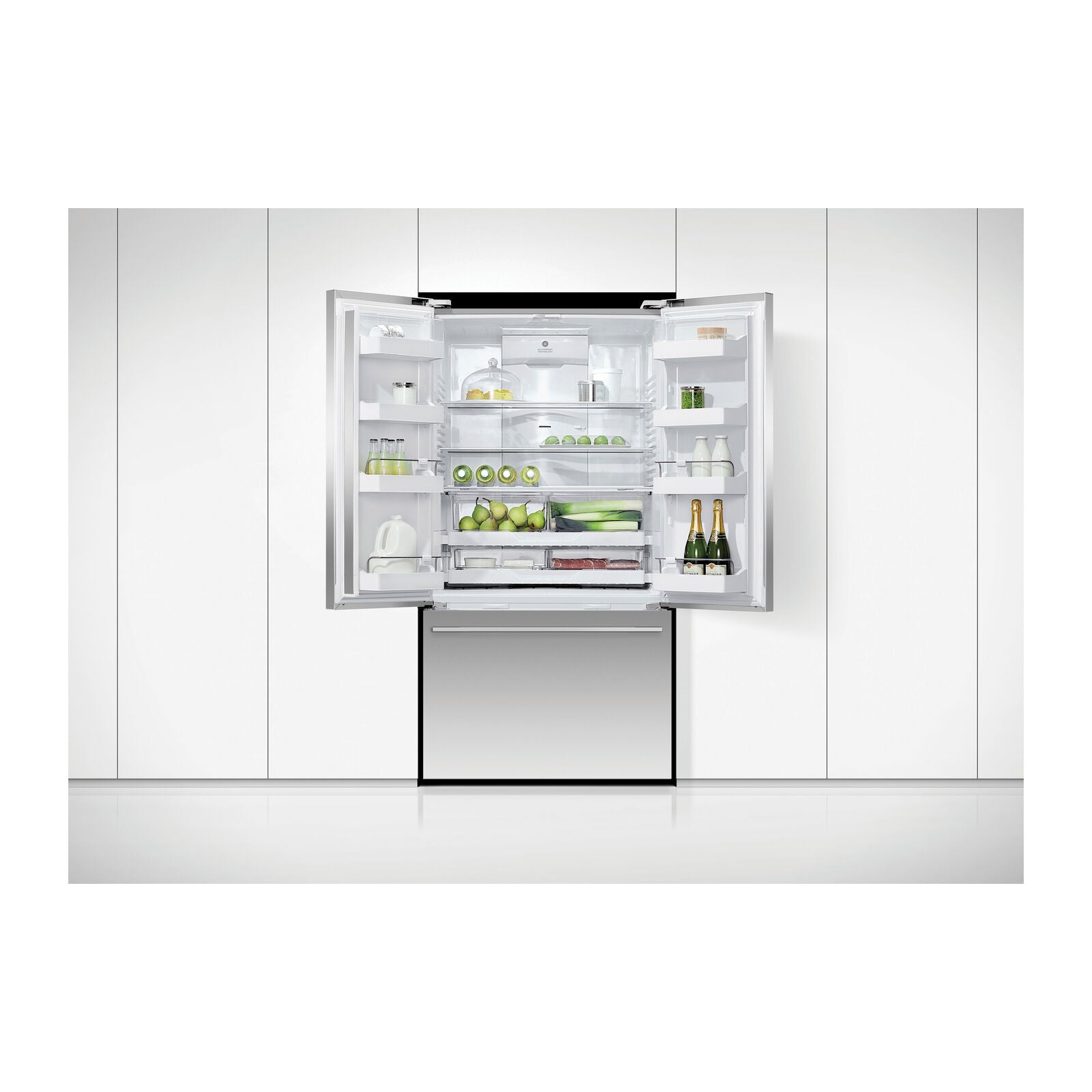 Fisher & Paykel RF540ADUSX6 Kjøleskap/fryser Stål