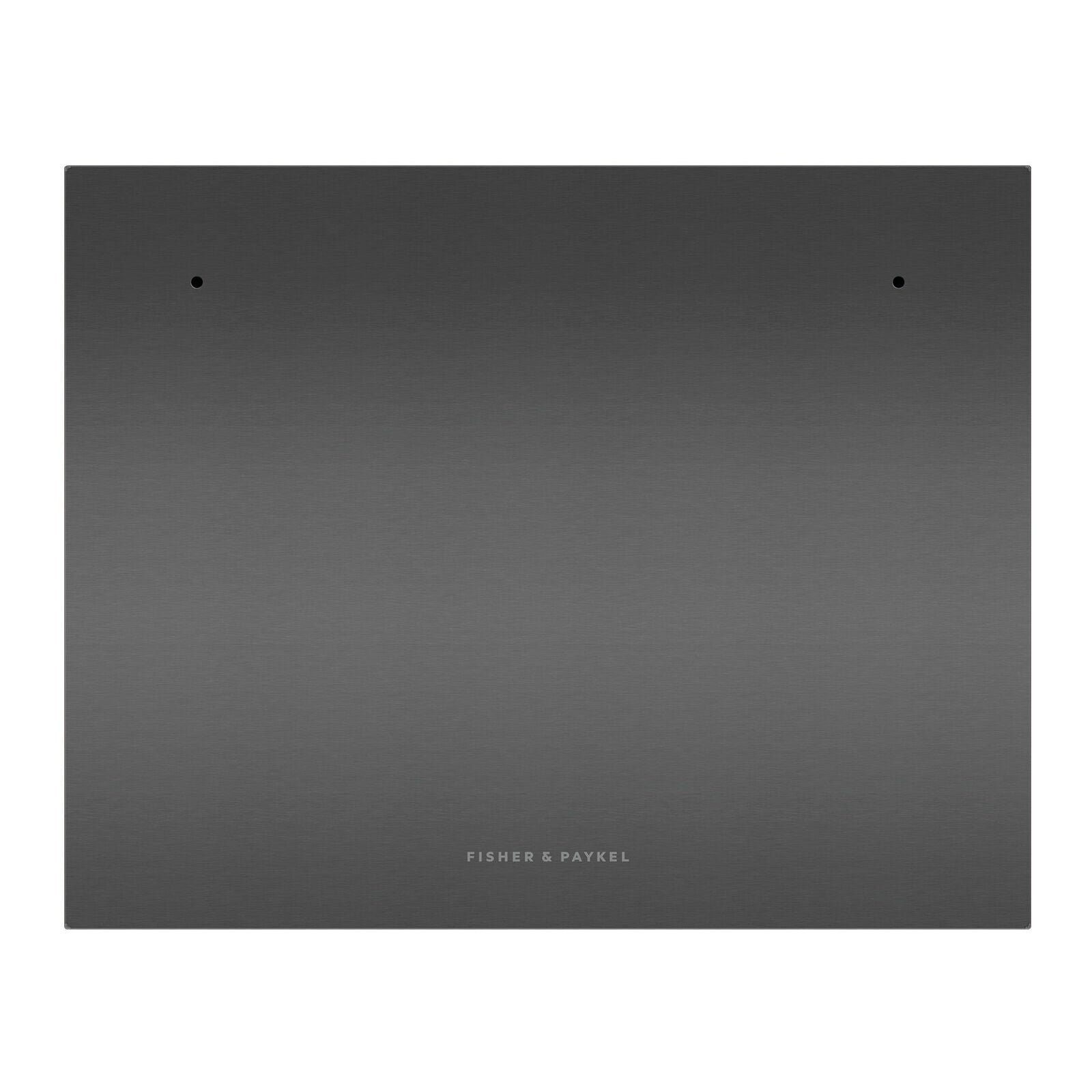 Fisher & Paykel dørpanel for enkel høy DishDrawer svart stål
