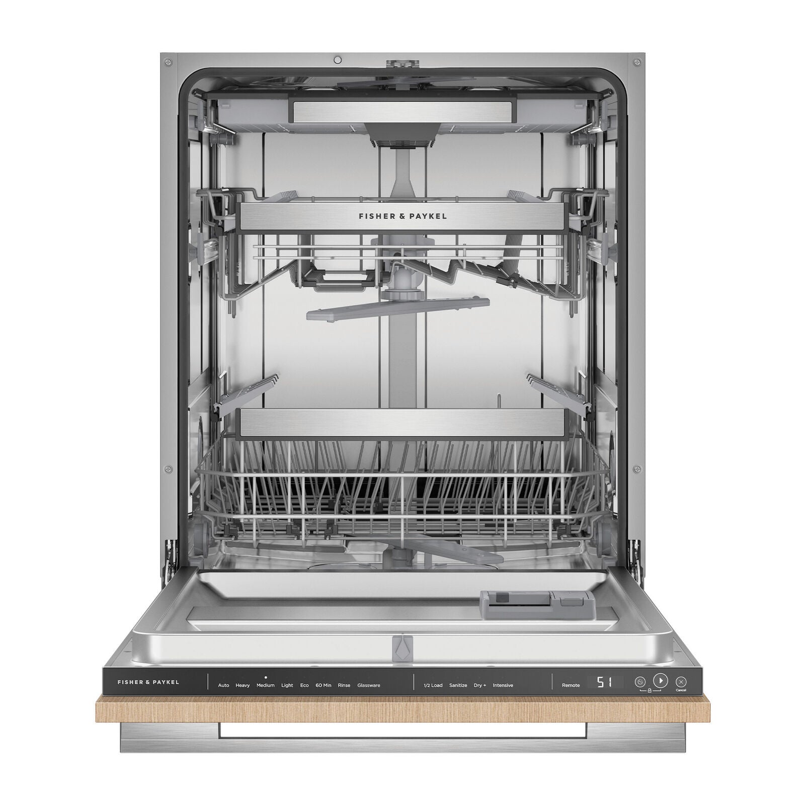 Fisher & Paykel DW60UT4HI2 Inbyggd diskmaskin Integrerad