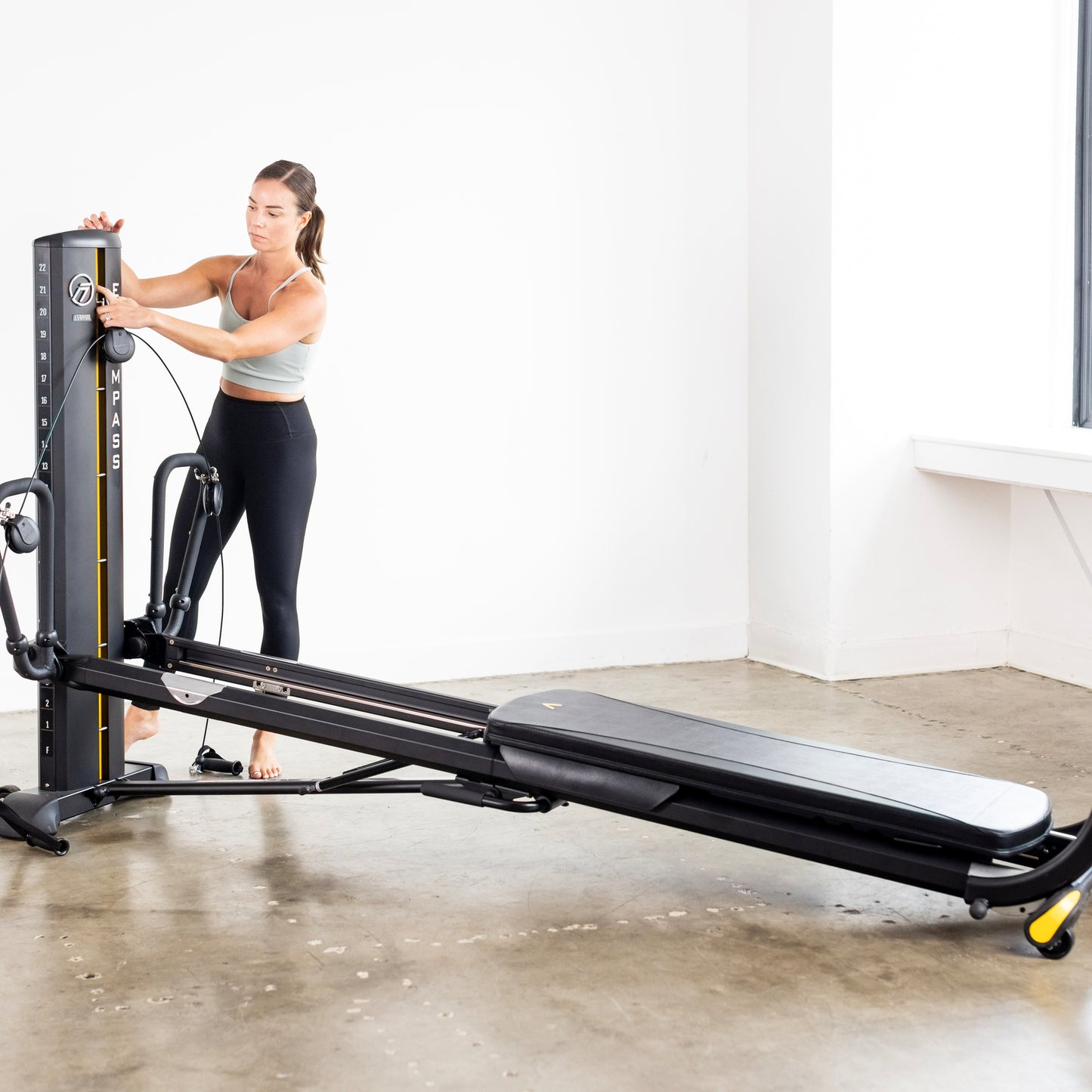 Total Gym ELEVATE Encompass Strength training Ma Black