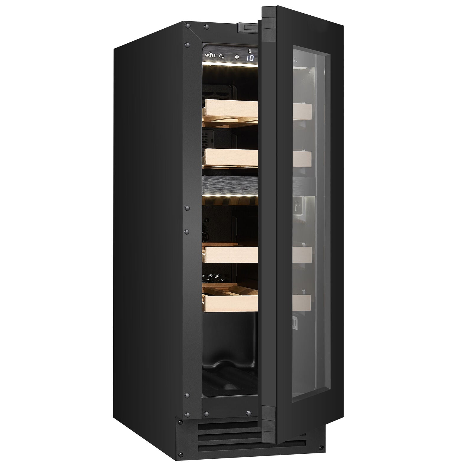 Witt Wine WU3082T2-2B17 Built-in wine Black