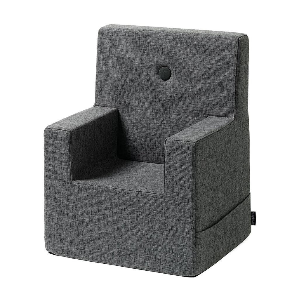 By KlipKlap KK Kids Chair XL Blue Grey w. Grey