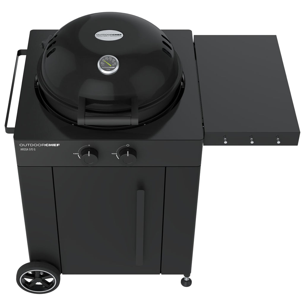 Outdoorchef AROSA 570 G EVO PLUS BLACK 30MBAR Gas BBQ Black