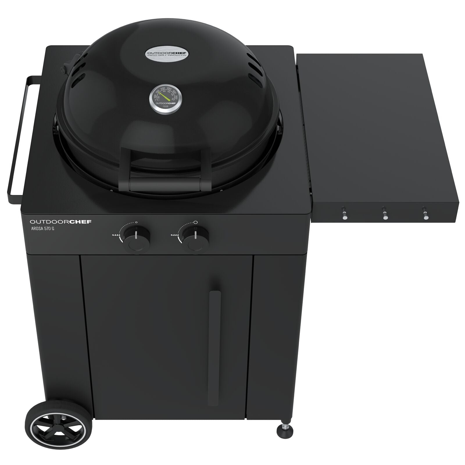 Outdoorchef AROSA 570 G EVO PLUS BLACK 30MBAR Gas BBQ Black