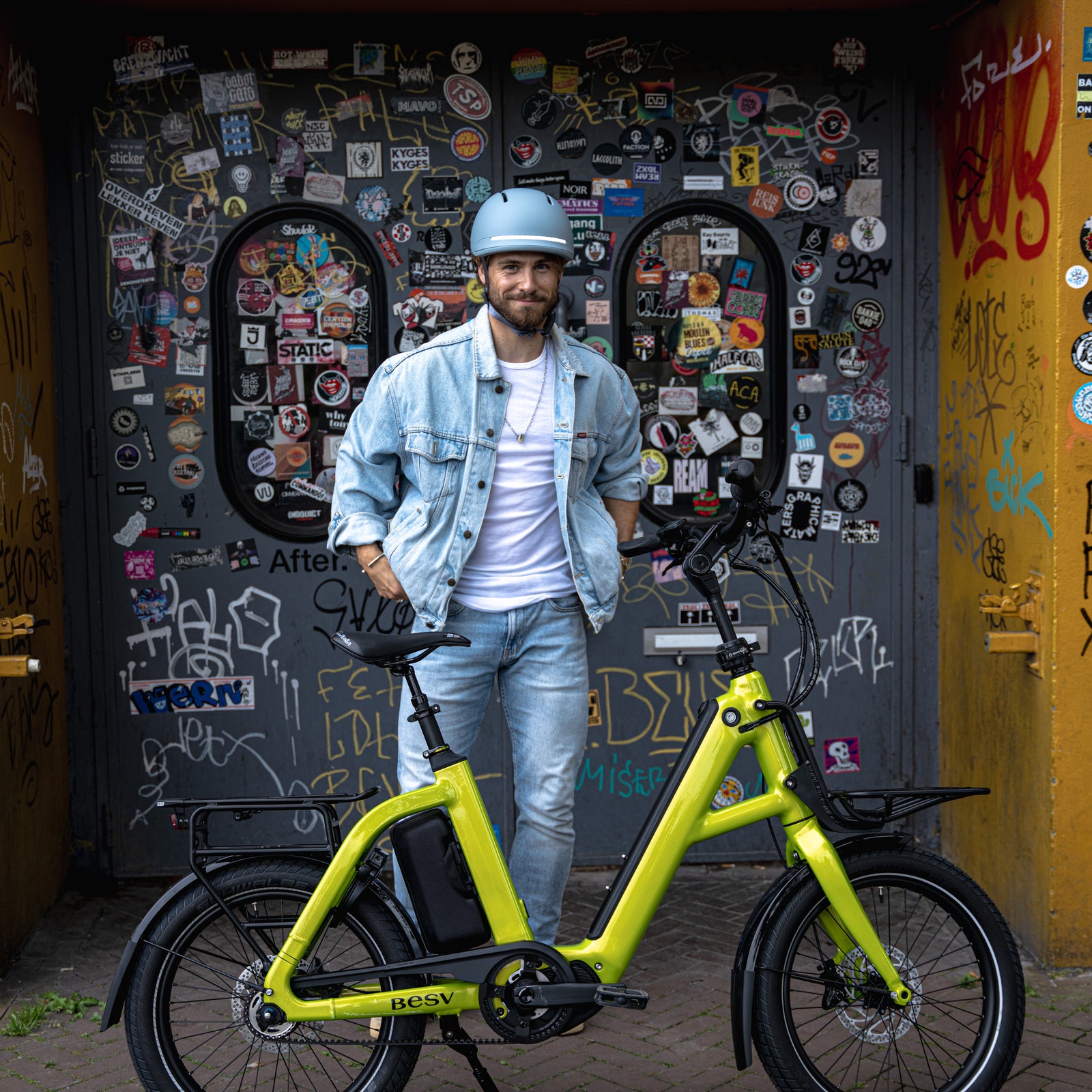 BESV CPT 1.0 MY2025 X Step 468 one size Compact Lime Green Gloss