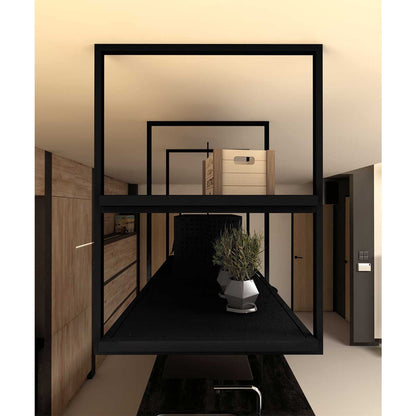 Witt Grid 180 BP Free hanging hood Black
