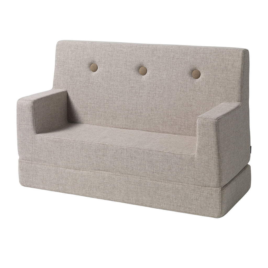 By KlipKlap KK Kids Sofa Beige w. Sand