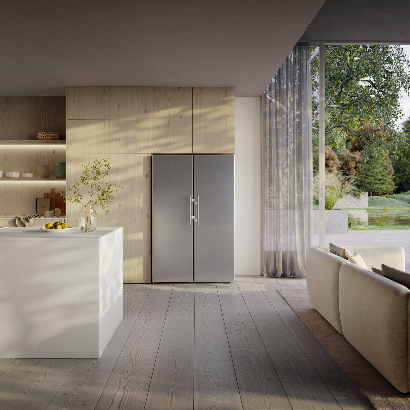 Liebherr Plus SFNsfd 5237-22 057 Freezer Stainless steel look