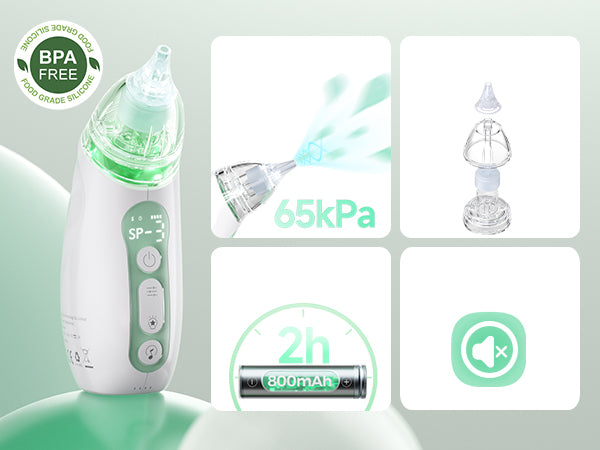 Momcozy Long Battery Life Nasal Aspirator