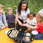 NomadiQ Pannekake Grillplate Svart