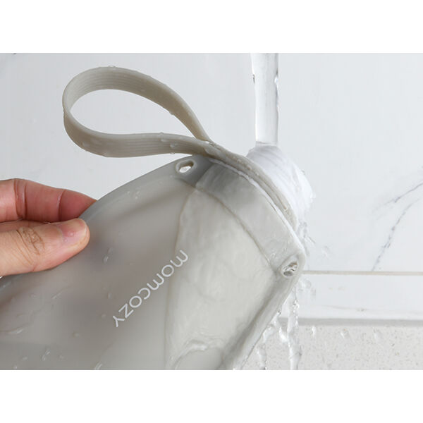 Momcozy Silikone 5 stk. Genanvendelige Mælkeposer Grå