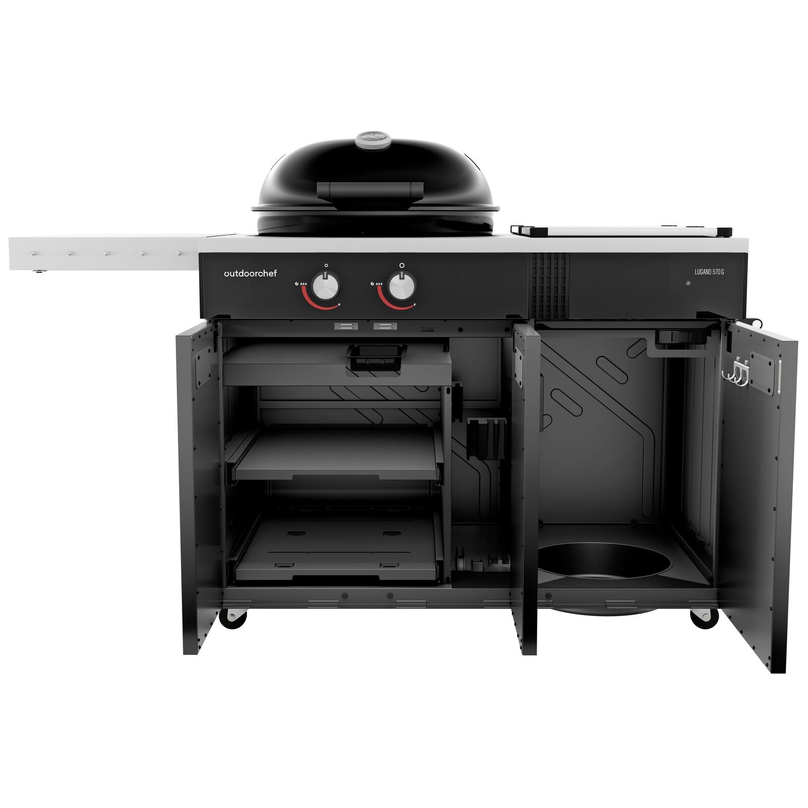 Outdoorchef LUGANO 570 G EVO II 30MBAR Gas BBQ Black