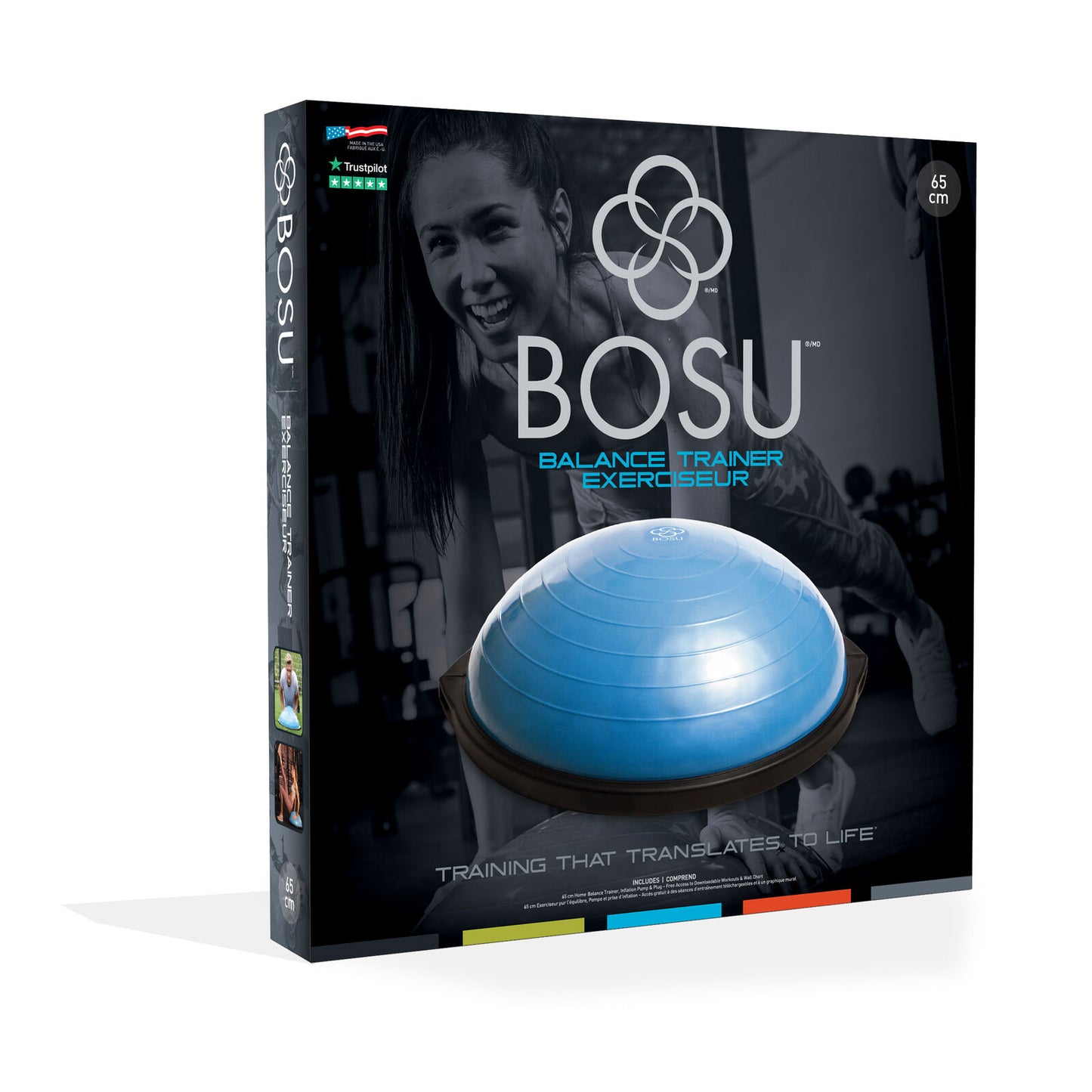 BOSU Home Balance Trainer 65 cm Balancetræner Blå