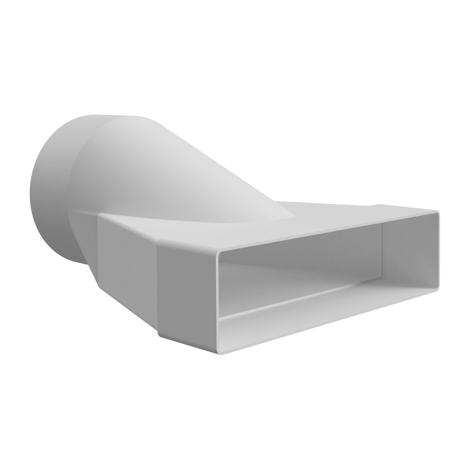 Witt IT305 Vandret bøjning, 220x55mm - Hvid