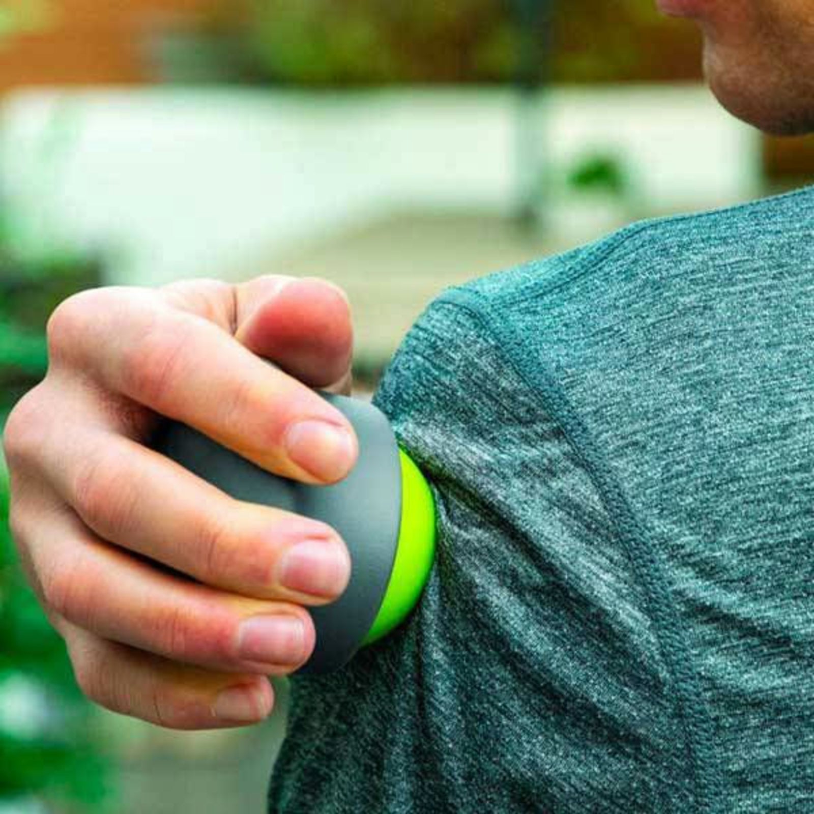 Trigger Point Therapy Handheld Massage ball Green