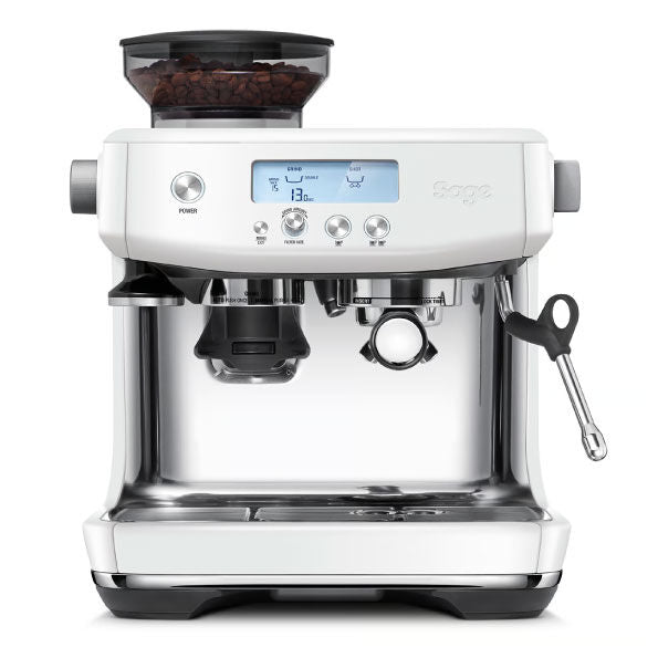 Sage SES 878 SST Espressomaskine Havsalt Hvid