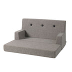 By KlipKlap KK Kids Sofa Multi Grey w. Grey
