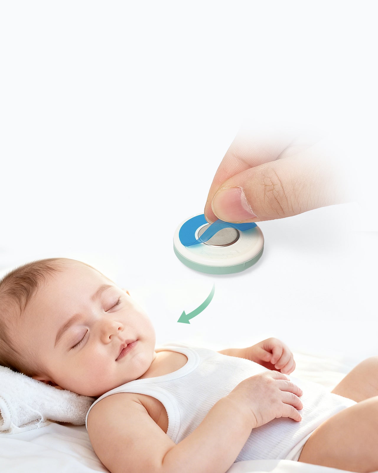 Momcozy Älykäs Vauvan Lämpömittari