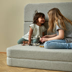 By KlipKlap KK 3 Fold Soffa XL Soft 140 cm Beige med Sand