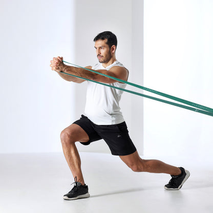 FLEXVIT Retail REVOLVE "FITNESS" Mellem Powerband Grøn Elastikbånd til træning Grøn