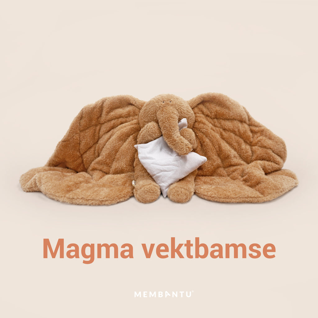 Membantu Warm & Weight Plush - Magma01 Grey