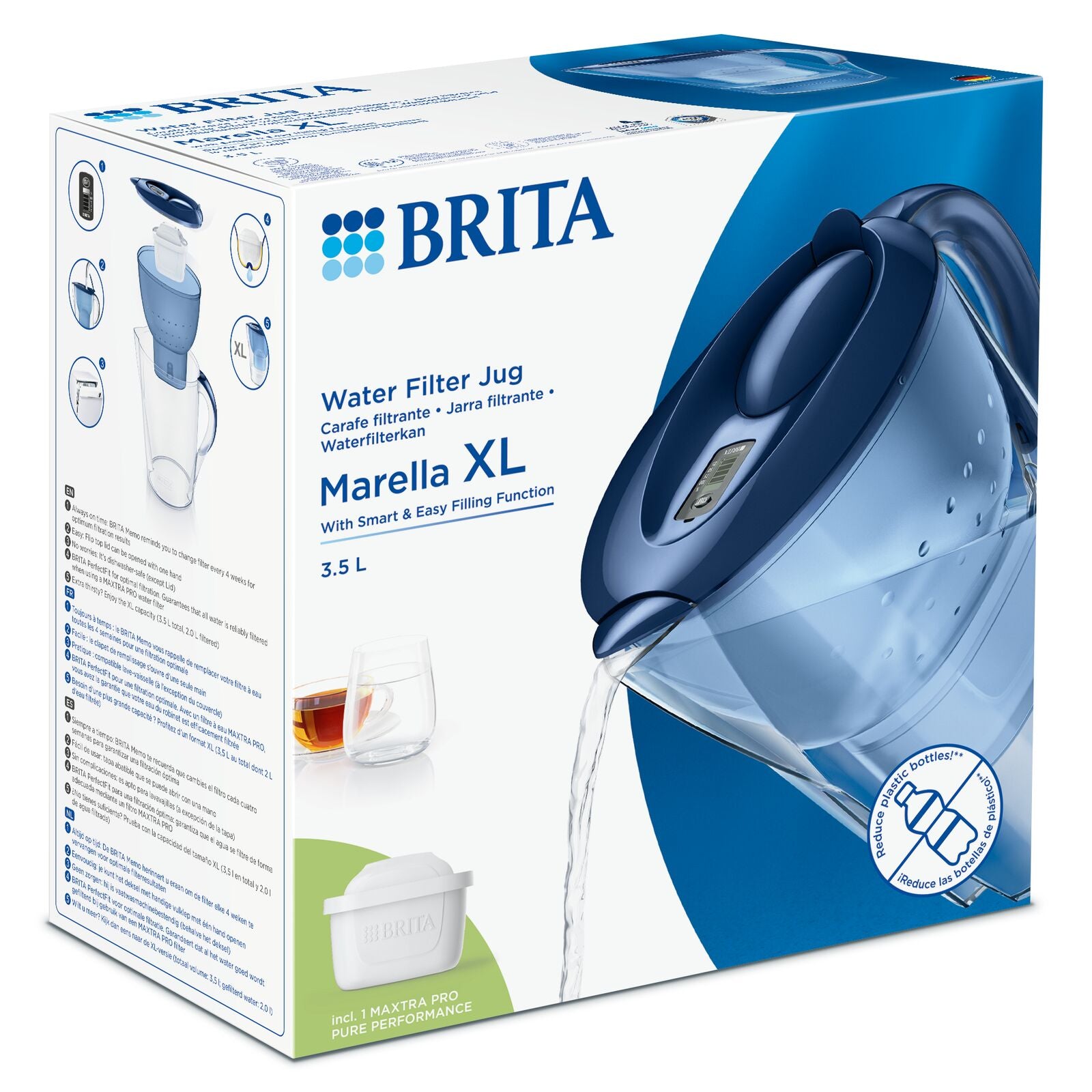 Brita Marella XL Jug Blue