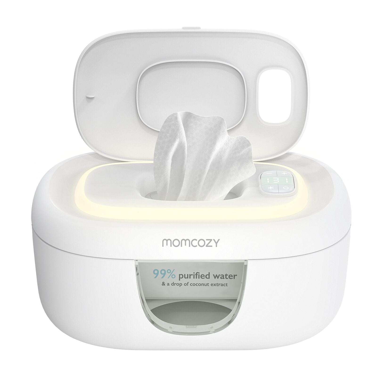 Momcozy Suurikapasiteettinen Vauvan Kosteuspyyhelämmitin – EU-versio