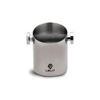 Lelit Knock Box for 10 Grounds - PLA360S Brushed Stainless Steel