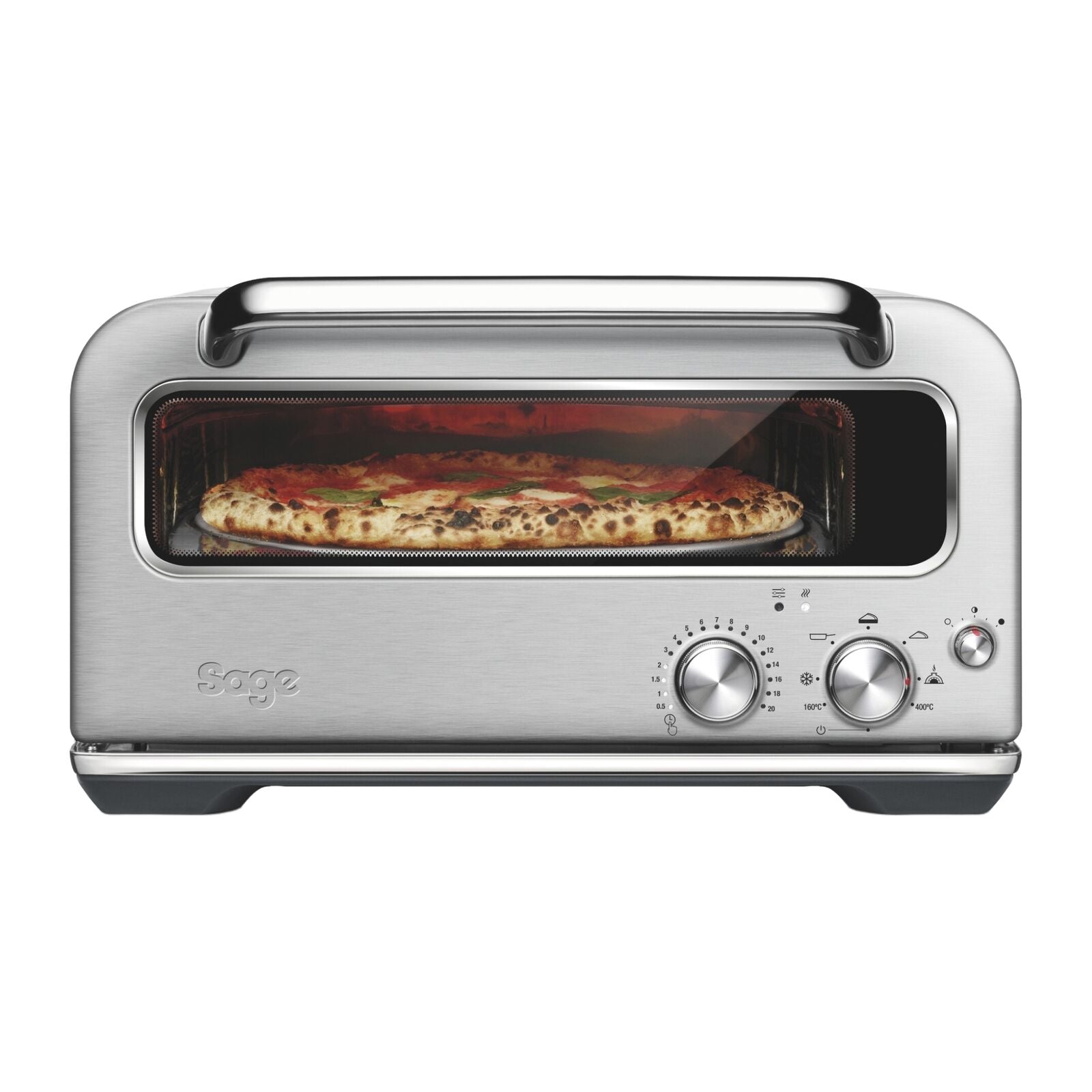 N*O様 【超美品】インスピレーション the Oven Stroke C100 Sage SPZ820BSS Pizzaiolo Oven Compact oven Brushed steel – WittShop