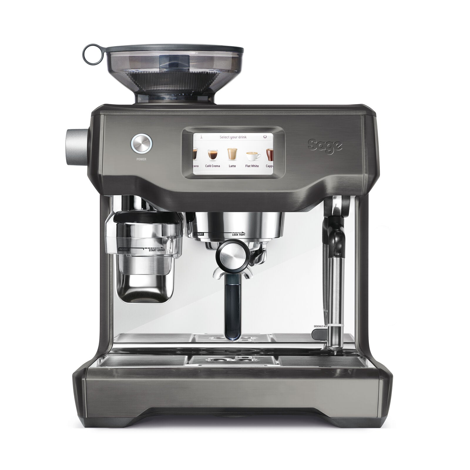 Sage SES 990 BST Espressomaskine Sort stål