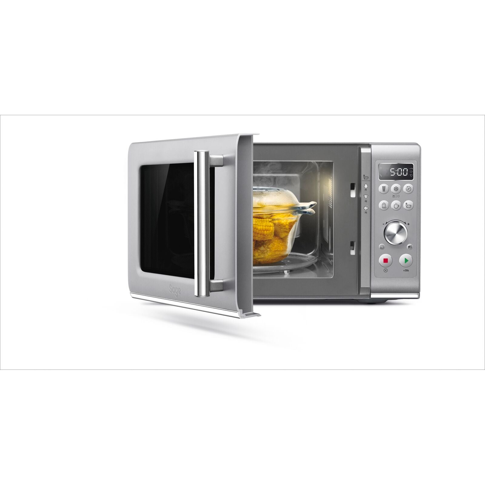 Sage SMO 650 SIL Microwave Oven Microwave and combioven Silver