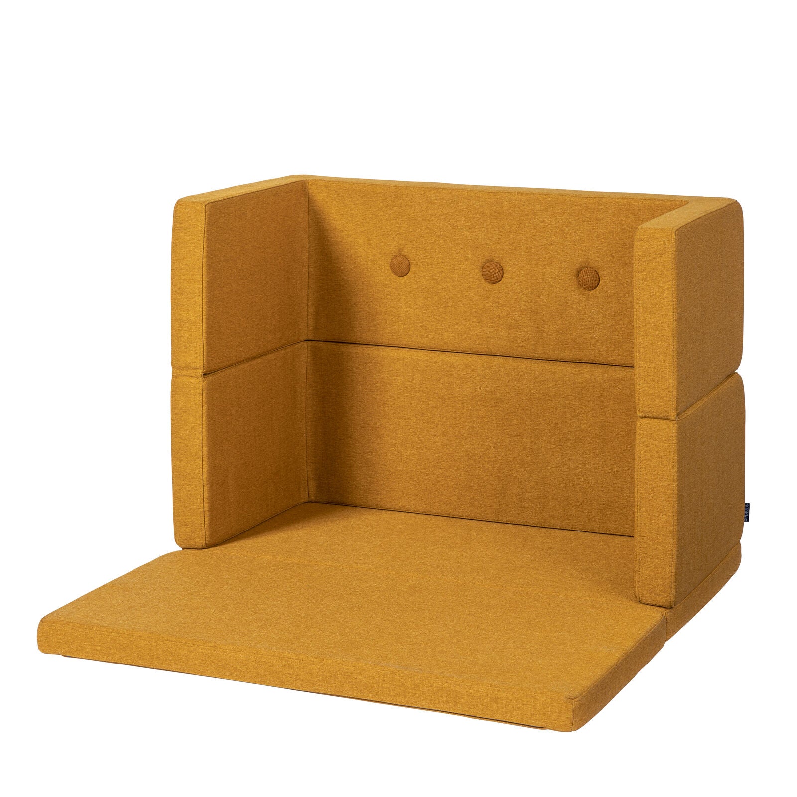 By KlipKlap Play Fold Square Mustard w. Mustard