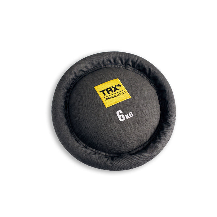 TRX Sand Disc, Duraballistic 6 kg Sandsække og Powerbags Sort