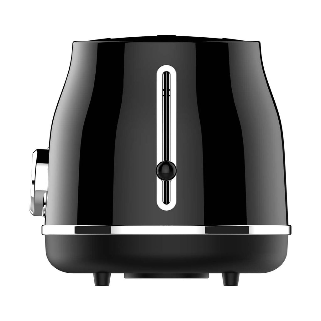 Witt Premium Retro Brødrister Sort