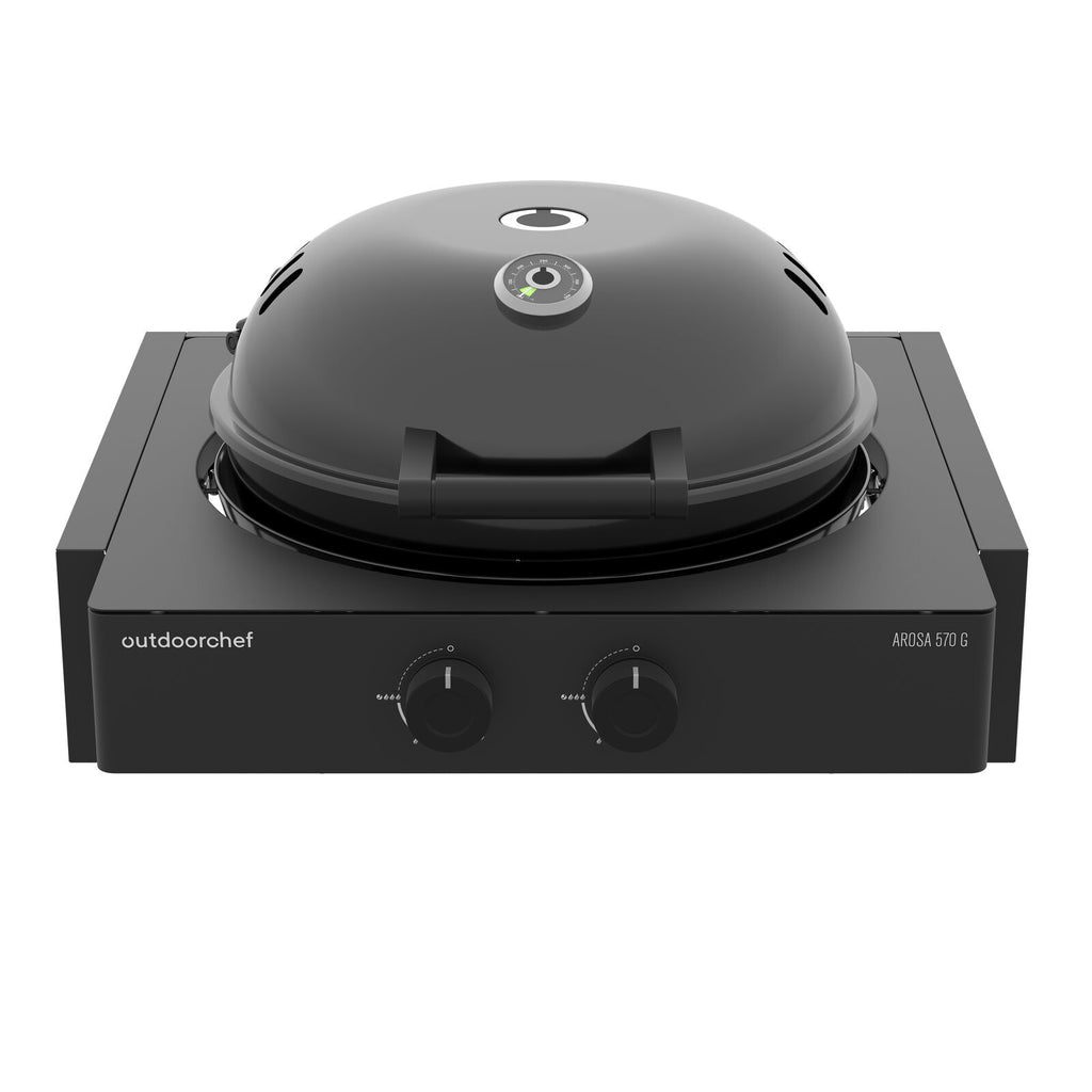 Outdoorchef Built-in Grill Arosa 570 G H 30 mbar Gas BBQ Black