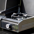 Outdoorchef BBQ station heat X-345 30MBAR UK Gas BBQ Black