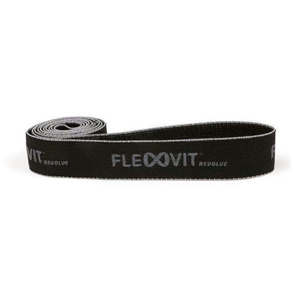 FLEXVIT Retail REVOLVE "ELITE" Xheavy Powerband Black Elastic bands for training Black